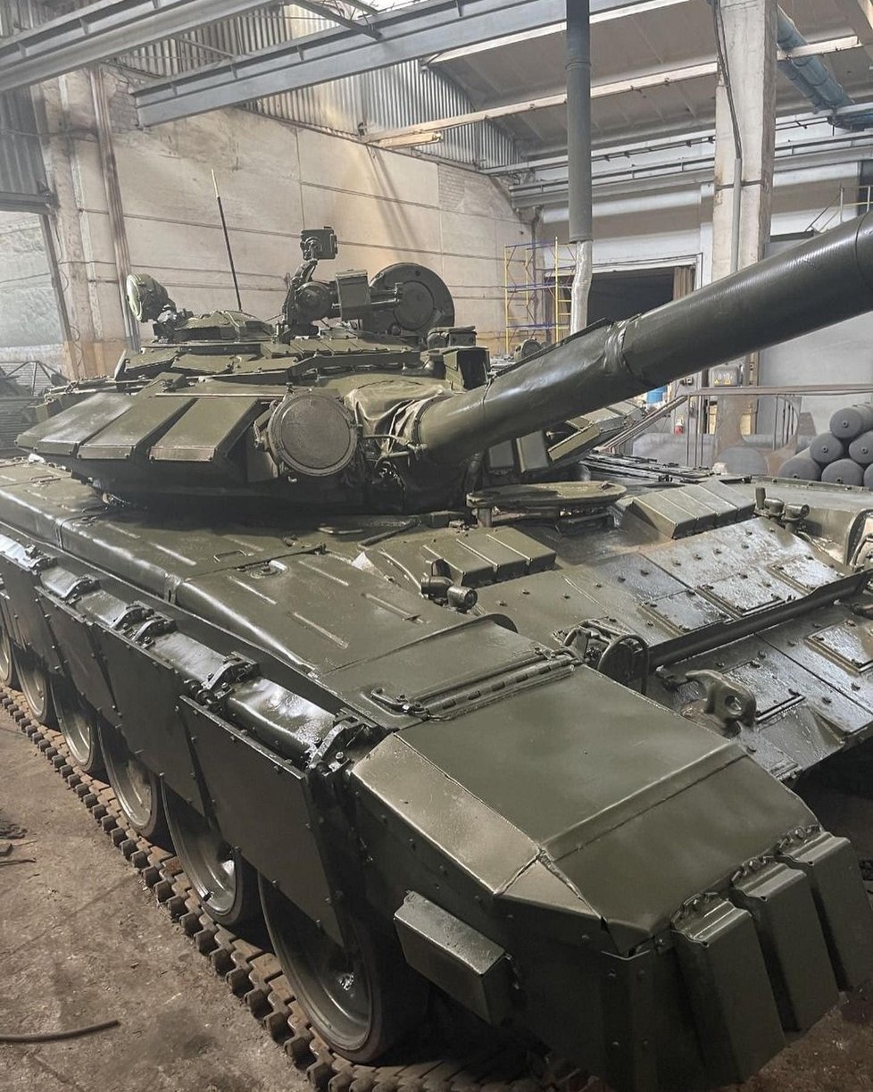 Ukrajinci umějí využít ukořistěné tanky.