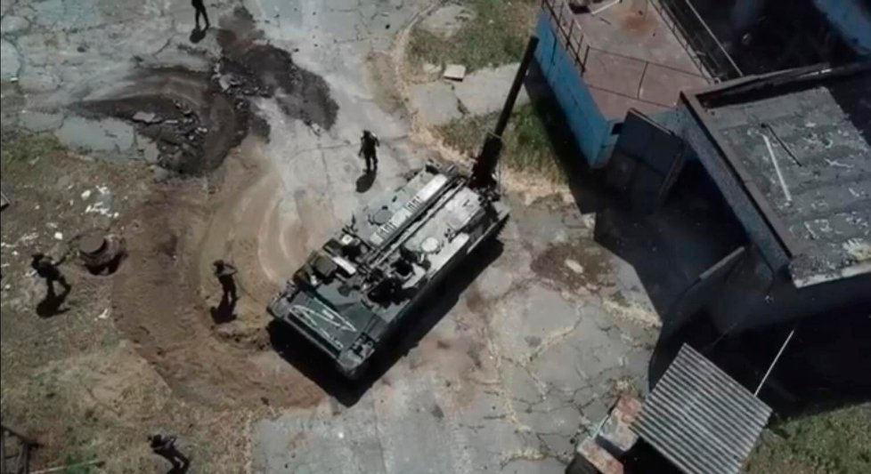Ruské jednotky, které zničily most v Pavlohradu v Luhanské oblasti, byly zneškodněny ukrajinskou obranou