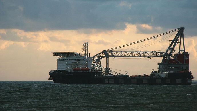 Tanker v Severním moři, ilustrační foto