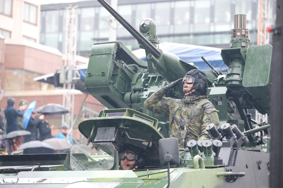 Přehlídka 2018 na Evropské třídě byla jedním z vrcholů oslav 100 let vzniku Československa (28.10.2018)