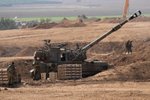 Izraelské tanky u Pásma Gazy (28.10.2023)
