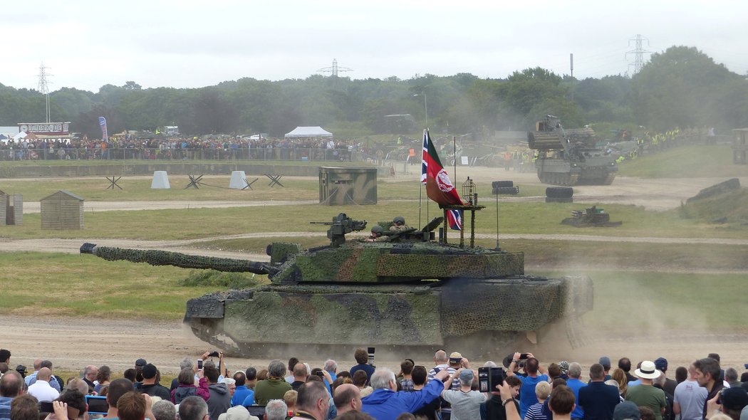 Tankfest 2017 v anglickém Bovingtonu.