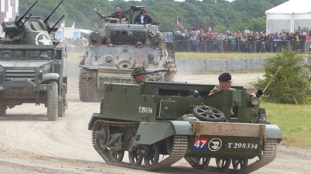 Tankfest 2017 v anglickém Bovingtonu.