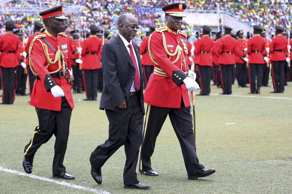 Tanzanský prezident John Magufuli.
