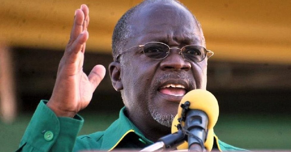 Tanzanský prezident John Magufuli.