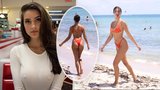 Vnadná francouzská modelka (30) na pláži v Miami: Z moře se vynořila bohyně!