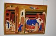 V této tapiserii je zachycen osud svaté Ludmily, kterou nechala zardousit snacha Drahomíra. Můžete porovnat originál z Dalimilovy kroniky a gobelín Věry Mičkové.