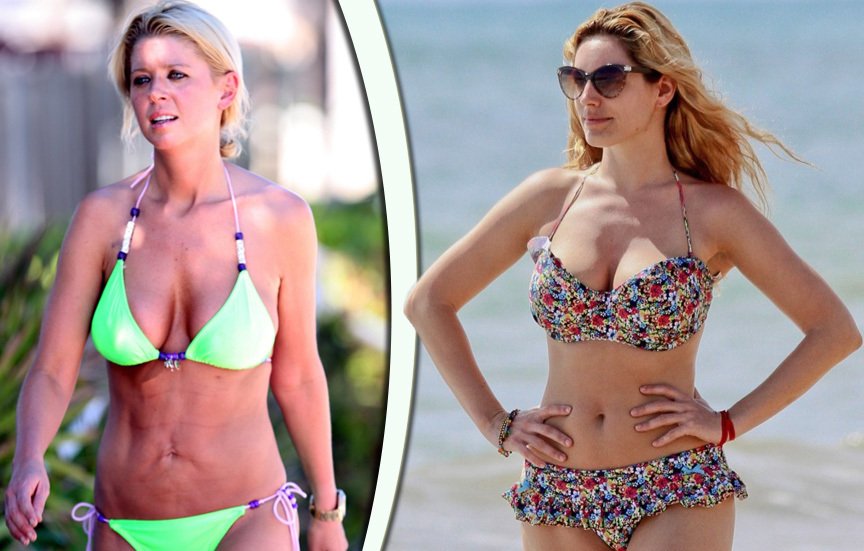 Tara Reid (vlevo) a Kelly Brook