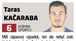 Taras Kačaraba v zápase s Hoffenheimem