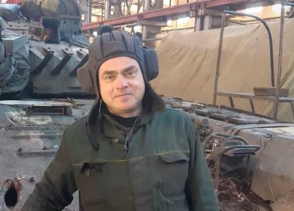 Taras Ostapčuk se připojil k ukrajinské armádě