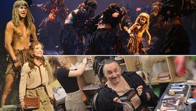 Jediný Disney muzikál v českém divadle: Tarzan zpívá a řádí už jen do konce roku. Nabízíme pohled do zákulisí!