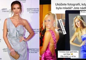 Taťána Makarenko se pochlubila starými fotkami, kdy byla ještě blondýna a bez plastik.