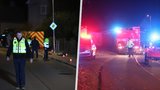 Řidič na Kolínsku usnul za volantem: Na chodníku srazil mámu a dvě holčičky (obě 3), jedna zemřela