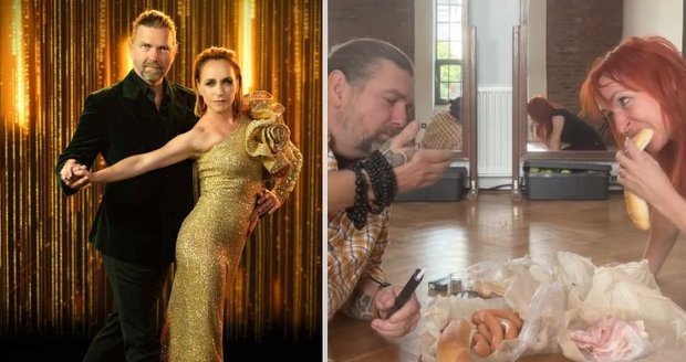Dyková s Čadkem před finále StarDance Tour: Místo dřiny se pár cpal párky