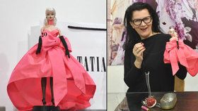 Návrhářka Kovaříková, která obléká Kostkovou: Šije i pro barbie!