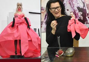 Návrhářka Kovaříková, která obléká Kostkovou: Šije i pro barbie!