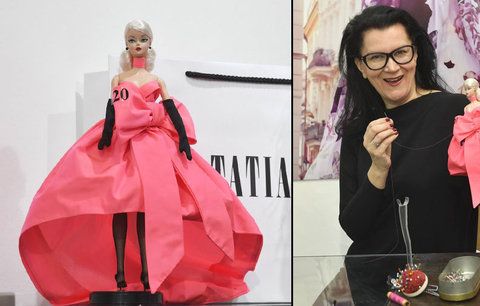 Návrhářka Kovaříková, která obléká Kostkovou: Šije i pro barbie!