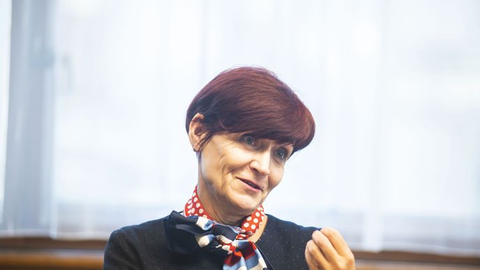 Šéfka Finanční správy Tatjana Richterová
