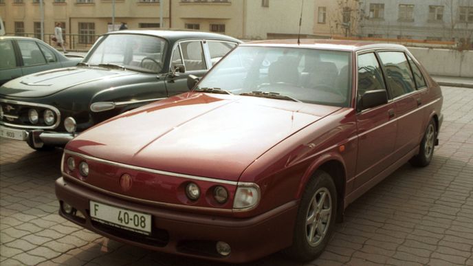 Model Tatra 700 byl posledním osobním vozem v historii kopřivnické automobilky.
