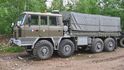 Armáda používá Tatru 815 i v jiných úpravách. Na obrázku Tatra 815 8x8 tahač