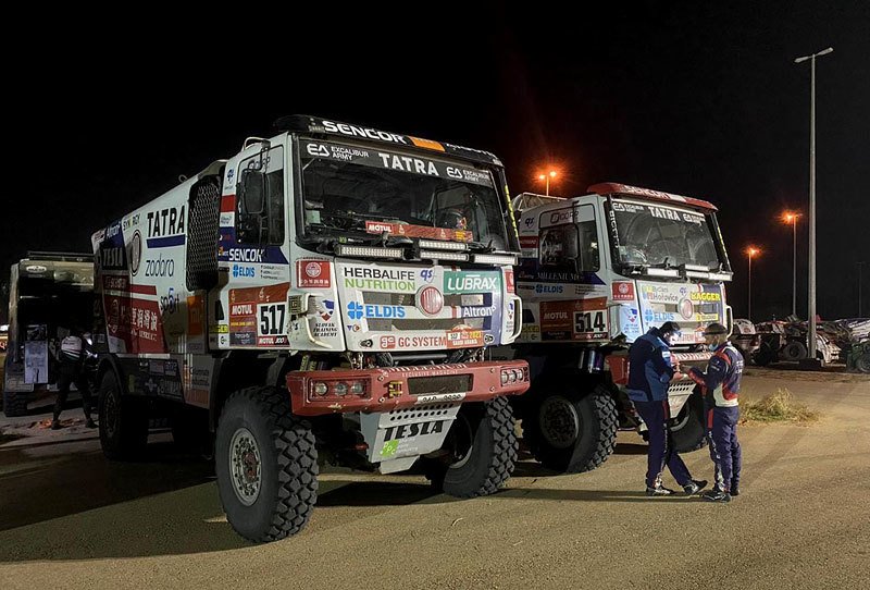 Rallye Dakar 2021, 8. etapa, Tatra Buggyra Racing