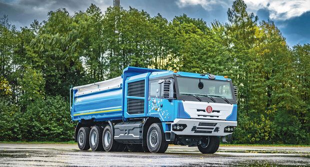Tatra e-Drive: Už jste viděli osmikolového obra na vodík?