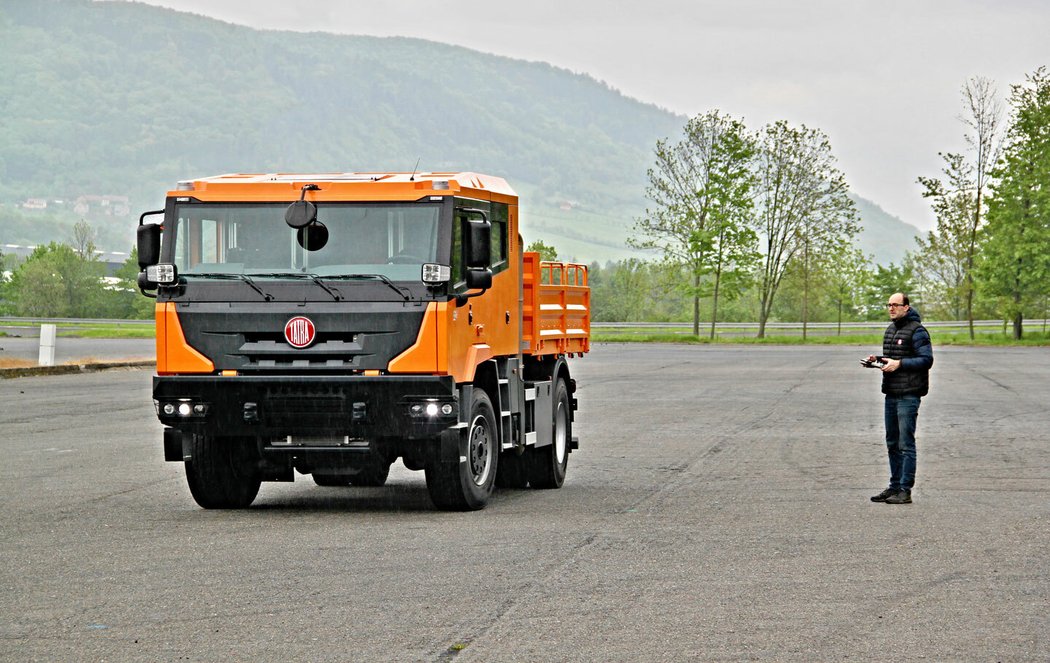 Tatra Force s automatizovaným řízením