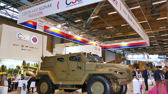 Tatra vystavovala na Eurosatory 2018 