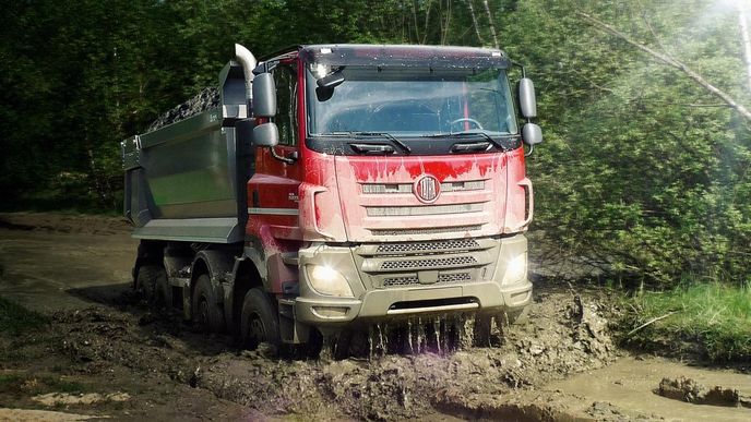 Tatra Phoenix Euro6 8x8 sklápěč