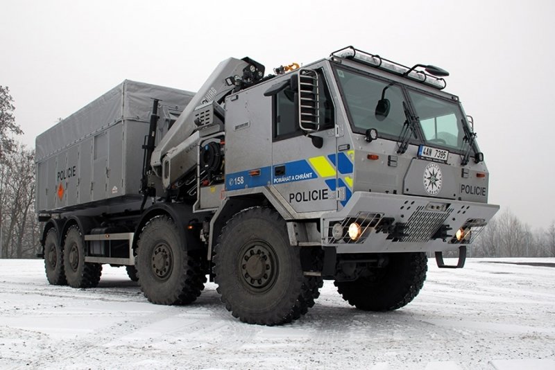 Tatra Pyrotechnické služby Policie ČR.