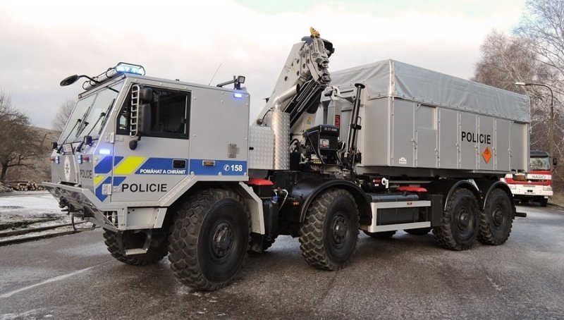 Tatra Pyrotechnické služby Policie ČR.