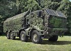 Tatra Force 8x8.1R s pancéřovanou kabinou pro Armádu České republiky detailně 