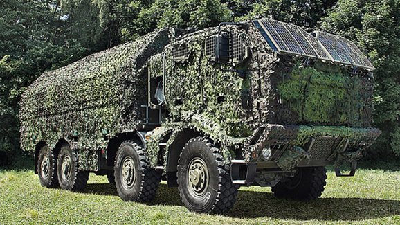 Tatra Force 8x8.1R s pancéřovanou kabinou pro Armádu České republiky detailně 