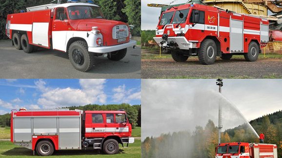 Nejúžasnější hasičské speciály na podvozcích značky Tatra