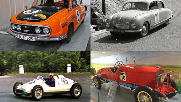 Připomeňte si nejslavnější závodní vozy značky Tatra. Nechybí aní formule 1!