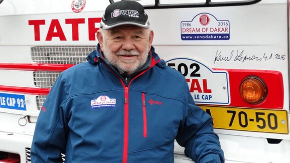 Karel Loprais slaví 70 let! Podívejte se na jeho úžasnou kariéru za volantem Tatry