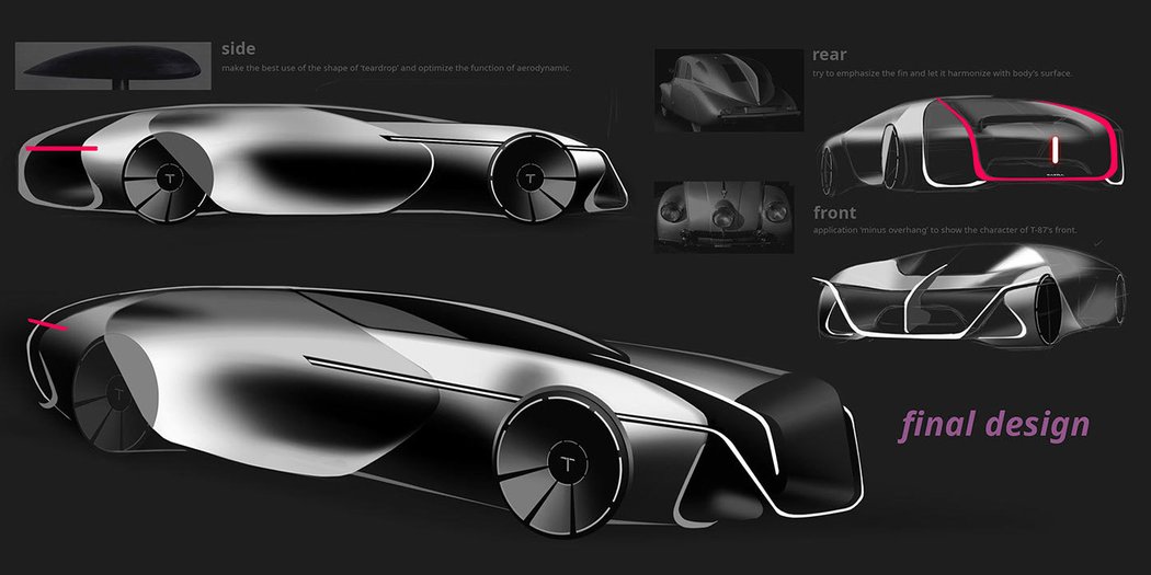 Tatra T-87 Redesign Project