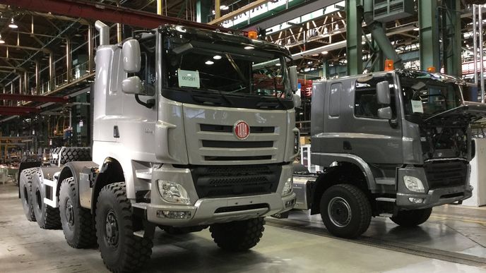 Výroba ve společnosti Tatra Trucks