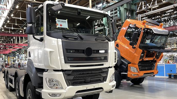 Nákladní automobily společnosti Tatra Trucks