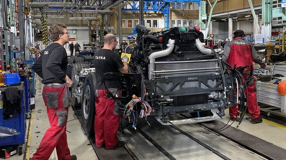 Automobilka Tatra Trucks chce nabrat dalších 500 zaměstnanců, zvyšuje výrobu