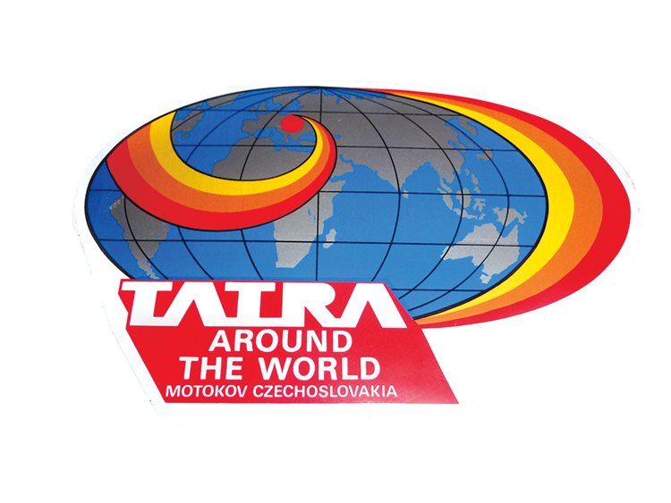Logo expedice Tatra kolem světa, 1987