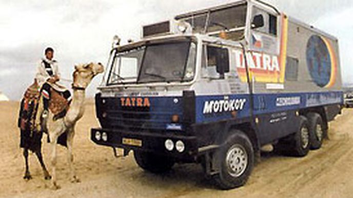 Před 25 lety vyrazila Tatra kolem světa Před 25 lety vyrazila Tatra kolem světa