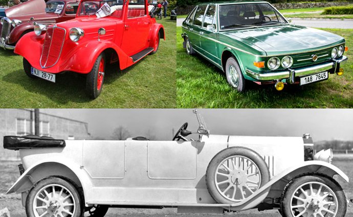 Desítka slavných i méně známých osobních vozů značky Tatra