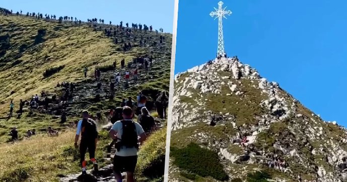 Davy turistů zaplavily Tatry i po prázdninách.