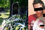 Pohřeb zavražděného taxikáře Daniela C. (†25) v Libni hlídala kriminálka.