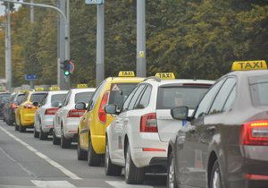 Stávka taxikářů začne 8. února v 10 hodin na Strahově.