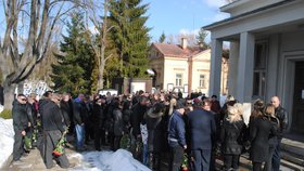 Poslední rozloučení s libereckým taxikářem Jaroslavem Malíkem.