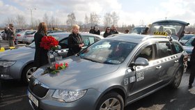 Pohřeb zavražděného libereckého taxikáře Jaroslava Malíka (†47)