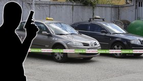 Vrah taxikářů možná pochází z Jílového u Prahy.