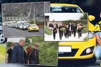 Pohřeb ubodané taxikářky Hany: Syn přijel v autě, ve kterém mu zavraždili mámu